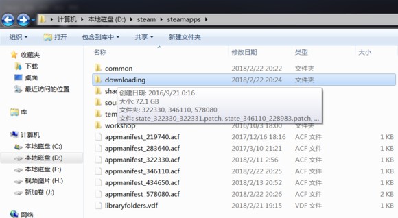steamdownloading里面是什么