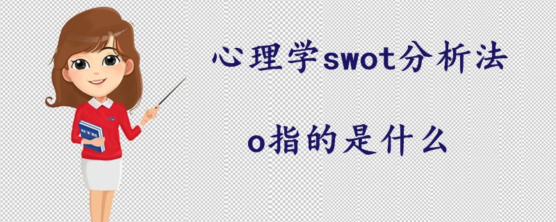 swot检视法的o是指opportunities 机会