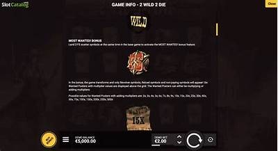 Free 2 Wild 2 Die Slot: Play Now and Experience the Excitement