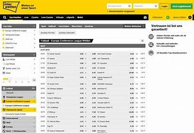 FC Interwetten Official Website - Live Betting, Odds & Results