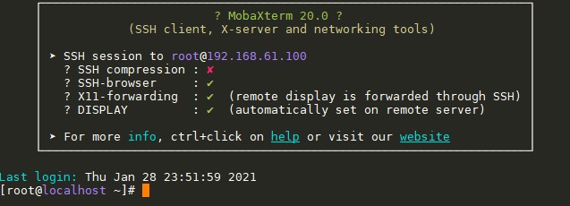 开启x11forwarding