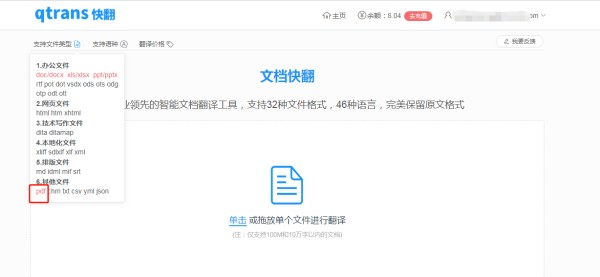 英语文件翻译成中文在线
