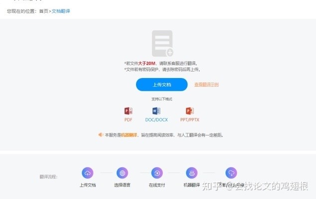 英文文献翻译成中文