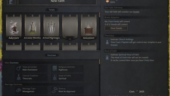 more religion tenets slots
