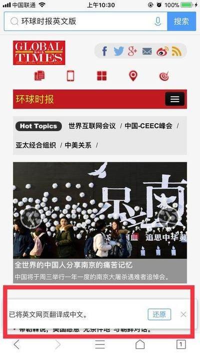 怎么页面翻译成中文