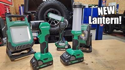 High-Performance Metabo Flashlight for Professional Use and Outdoor Activities