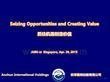 seizing opportunities