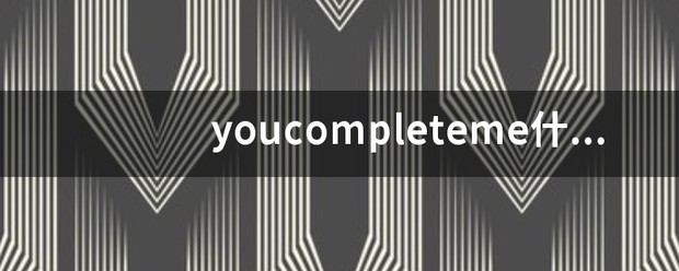 youcompleteme翻译成中文