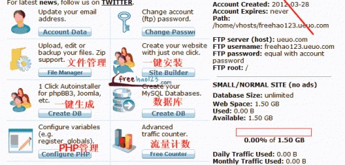 freeweb教程